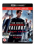 Mission: Impossible - Fallout (4KUltra-HD + Blu-ray + Bonus Disc) [2018] [Region Free]