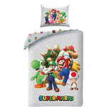 Super- Mario Lit Set Luigi Toad Bowser Couette Polyester 140x200 Original