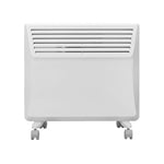 Devola Electric Panel Heater Low Energy Wall mounted Radiator 500W, Eco Warm Energy Efficient Technology, Floor stand & wall mount, Adjustable Thermostat with Programmable Timer, Lot 20, DVS500W