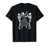 Dance With The Dead Woman With Skeletons T-Shirt