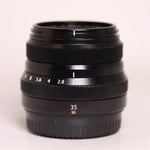 Fujifilm Used XF 35mm f2 R WR Standard Prime Lens Black