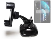 For Vivo X100 Pro smartphone Holder car mount windshield stand