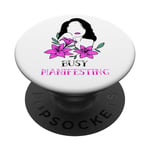 Loi de manifestation occupée de l'attraction créateur conscient PopSockets PopGrip Interchangeable