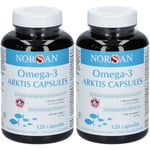 NORSAN Omega-3 ARKTIS CAPSULES Huile de foie morue naturelle Capsule(S) 2x120 pc(s)