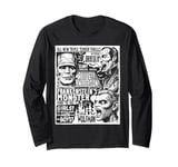 Vintage Horrorfest Movie Poster Terror Old Time Halloween Long Sleeve T-Shirt