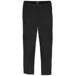 Craghoppers Mens Expert Kiwi Convertible Cargo Trousers (Black) - Size 40 Short