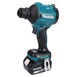 Souffleur à poussière (Solo) LXT 18V + 1xBL1850B - MAKITA DAS180RT