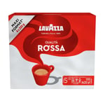 , Qualità Rossa, Ground Coffee, 4 x 250g, Ideal for Moka Pots, with