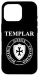 iPhone 16 Pro Templar Virtues of the Knights Templar Shield Case