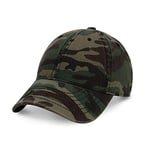 CHOK.LIDS Everyday Premium Dad Hat Unisex Baseball Cap for Men and Women Adjustable Lightweight Polo Style Curved Brim (Wood Camo)