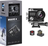 AKASO Brave 4 Action Camera, Ultra HD with EIS 30m Underwater Camcorder 4K 20MP