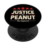 Justice for Peanut the Squirrel - Peanut Squirrel Costume PopSockets Adhesive PopGrip