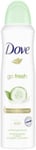 Dove Go Fresh Cucumber Aerosol Anti-Perspirant Deodorant 150 ml