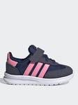 adidas Sportswear Infant Run 70s 2.0 Trainers - Navy/pink, Navy, Size 8 Younger