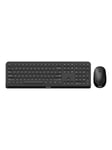 3000 series SPT6307B - keyboard and mouse set - QWERTY - Tastatur & Mus sæt - Sort