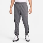 Nike Joggebukse NSW Fleece - Grå/Sort, størrelse Small