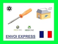 BRAND NEW Orange T8 TORX TOURNEVIS OUTIL POUR XBOX 360 MANETTES PS3 SLIM 