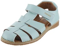 PRIMIGI Femme Green for Change Sandale, Aquamarine, 35 EU