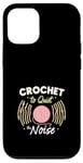 Coque pour iPhone 12/12 Pro Crochet Therapy Mindfulness Soulagement du stress Bien-être mental