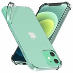 Coque Apple iPhone 12, 12 Pro Etui Housse Silicone Rebords Renforcés Antichoc