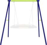 Dripex Heavy Duty Metal Swing Frame with Ground Stakes for Kids, 220lb Load Sets