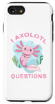 Coque pour iPhone SE (2020) / 7 / 8 I Axolotl Questions Amphibien mignon