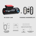 BEPOCapture d'écran ZD03 Car DVR WiFi UHD Dash Cam,4K,Caméras de surveillance de voiture,Enregistreurs vidéo,2160P Prada Cam,Moniteur de stationnement 24H - Type ZD03 n HW Kit-TF Card 64GB