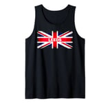 Leeds England Great Britain City British Flag Gift Souvenir Tank Top