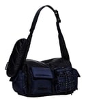 Desigual, ACCESSOIRES NYLON À TRAVERS LE SAC CORPS Femme, bleu, One size