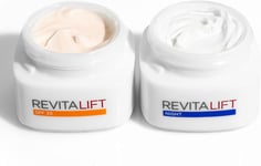 L'Oréal Paris Revitalift Day & Night Cream Duo, Day Face Moisturiser with SPF 30