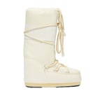 Moon Boot Icon Nylon Dame Cream, 39/41