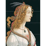 Artery8 Botticelli Idealized Portrait Of A Lady As Nymph XL Giant Panel Poster (8 Sections)