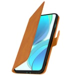 Étui OnePlus 8T Clapet Portefeuille Fonction Support Vidéo Marron