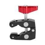 Aluminum Alloy Articulating Magic Arm Mount Clamp 1/4'' & 3/8'' Clip Photo Part