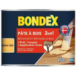 BONDEX Pâte à bois chene clair - 0,45L