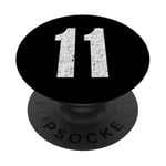 Maillot numéro 11 style athlétique sport PopSockets PopGrip Interchangeable