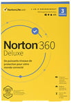 Symantec Norton 360 Deluxe - Version boîte (1 an) - 3 périphériques, Espace de Stockage de Cloud 25 GB - Mass Market - Win, Mac, Android, iOS - français