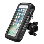 Neufu Support De Moto Guidon Sac De Téléphone Tactile Étanche Pour Gps Moto Scooter Vélo Large F0bb24