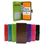 Crazy Horse Wallet Asus ZenFone 8 (ZS590KS) Turkos