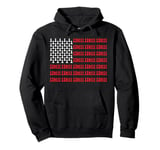 Chess American Flag Board Game Chess Player Pullover Hoodie