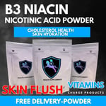 VITAMIN B3 NIACIN Flushing Powder 10g Nicotinic Acid Skin Flush