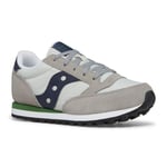 Saucony Originals Mixte Enfant Jazz Original Basket, Gris, Bleu Marine, Vert, 32 EU