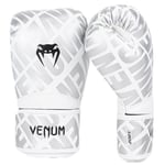 Venum, Contender 1.5 XT Gants de boxe, Mixte Adulte, 14 Oz, Blanc/Argent