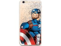 Ert Etui Płynny Brokat Marvel Kapitan Ameryka 011 Iphone 7 Plus / 8 Plus Standard