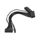 Cordon D'Alimentation à Double DéMarrage de Alimentation 30Cm Carte MèRe Synchrone 24Pin 18AWG