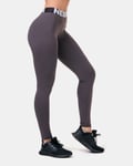 NEBBIA Squat HERO Scrunch Butt Leggings 571 Marron - M