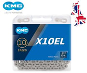 Genuine KMC X10EL Silver Bike Chain 116 Link  NOT Boxed Extra Light (Loose)