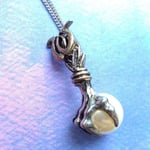 Talons of the Moon Pearl Claw Necklace Briar Gothic Dark Fantasy