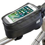 Nc-17 Connect XL Sacoche vélo Cadre Tube supérieur Pochette/Sacoche de vélo Housse universel avec compartiment de rangement, passage de câble pour iPhone se, 6S jusqu'à 8, Galaxy S7 à S8 +, imperméable, tous les types de vélo