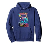 Marvel Hawkeye Classic Retro Comic Book Art Sweat à Capuche